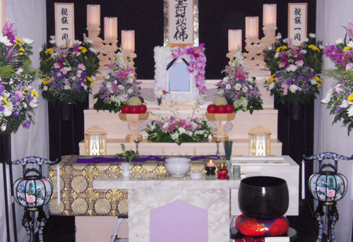 100,000円祭壇